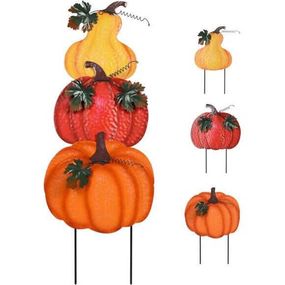 Fall Decorations for Home Outdoor, 36" Decorative Garden Stakes - Picture 7 of 7